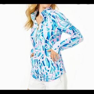 NWOT Lilly Pulitzer skipper popover rounded hem large